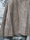 INTO THE EAST 25 Autumn/Winter Tussah Silk Patchwork Cardigan Jacket ITE-E1DGSS012SD22JK-SHA Sand